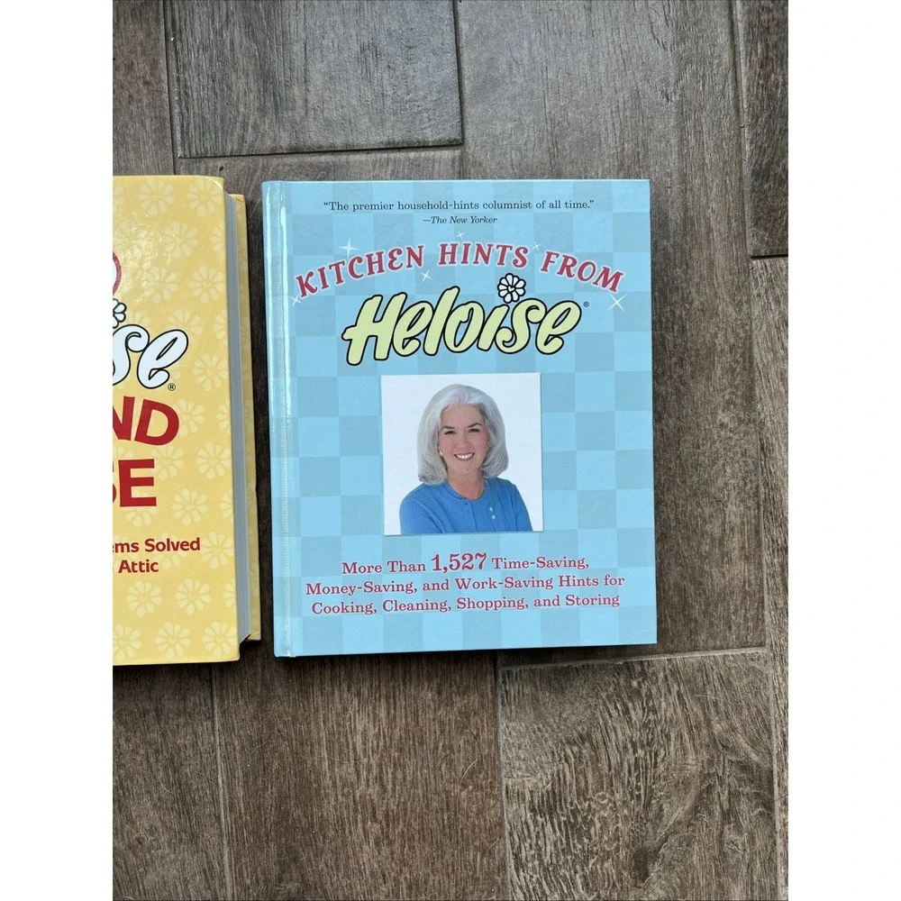 Kitchen Hints From Heloise & Heloise Around The House Books VERY GOOD